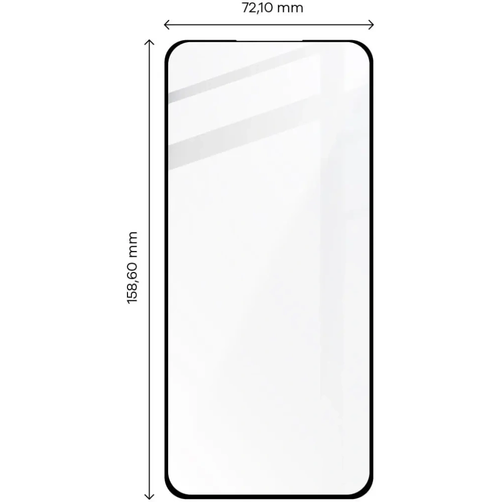 Szkło hartowane Bizon Glass Edge 3D do Xiaomi 12 Pro