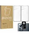 Kup Bizon Glass Edge 3D edzett üveg - [2 PACK] + lencse védelem Xiaomi 12 Pro fekete - BIZ1922 - {ean13} - Sklep Home Screen