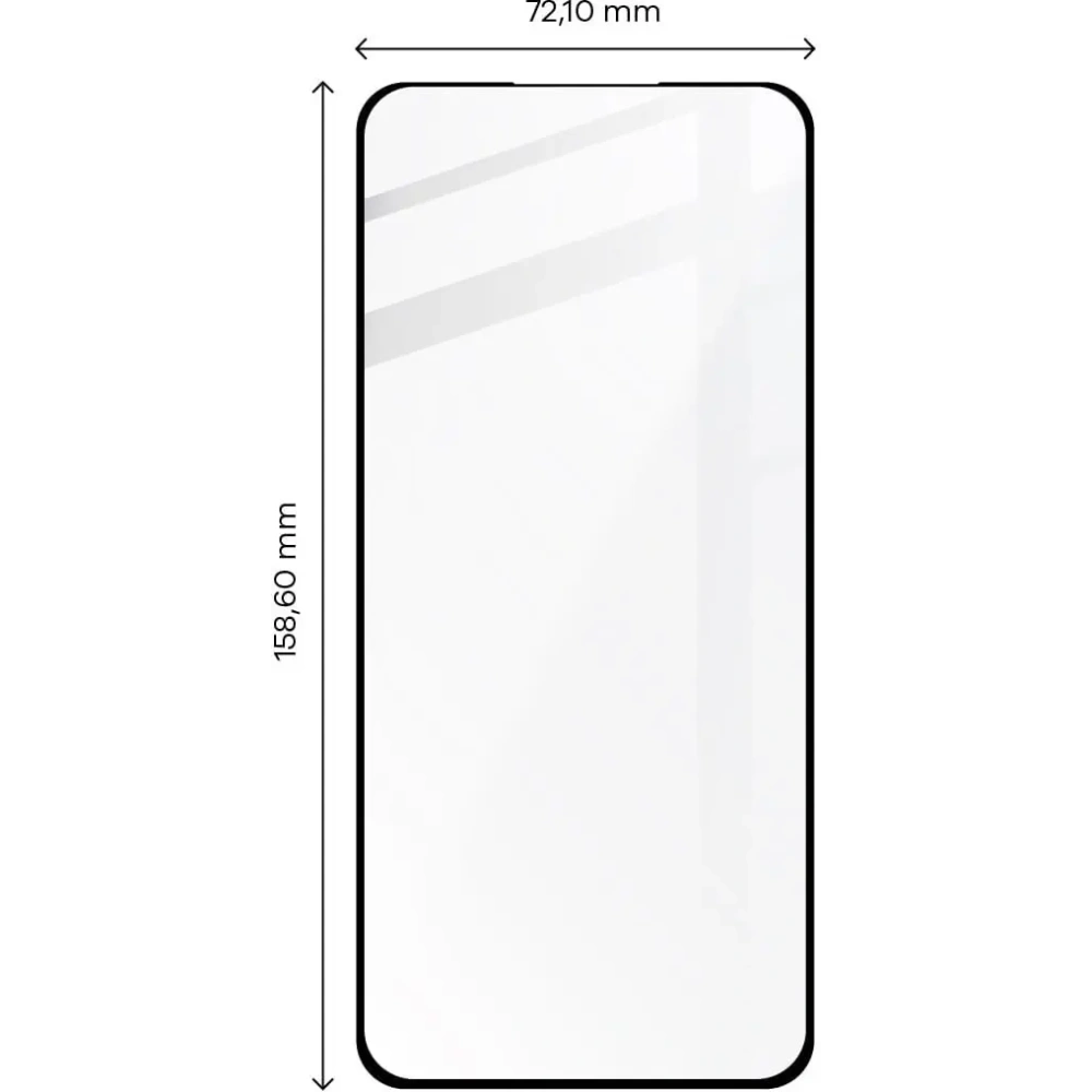 Szkło hartowane Bizon Glass Edge 3D - [2 PACK] + ochrona na obiektyw Xiaomi 12 Pro czarne