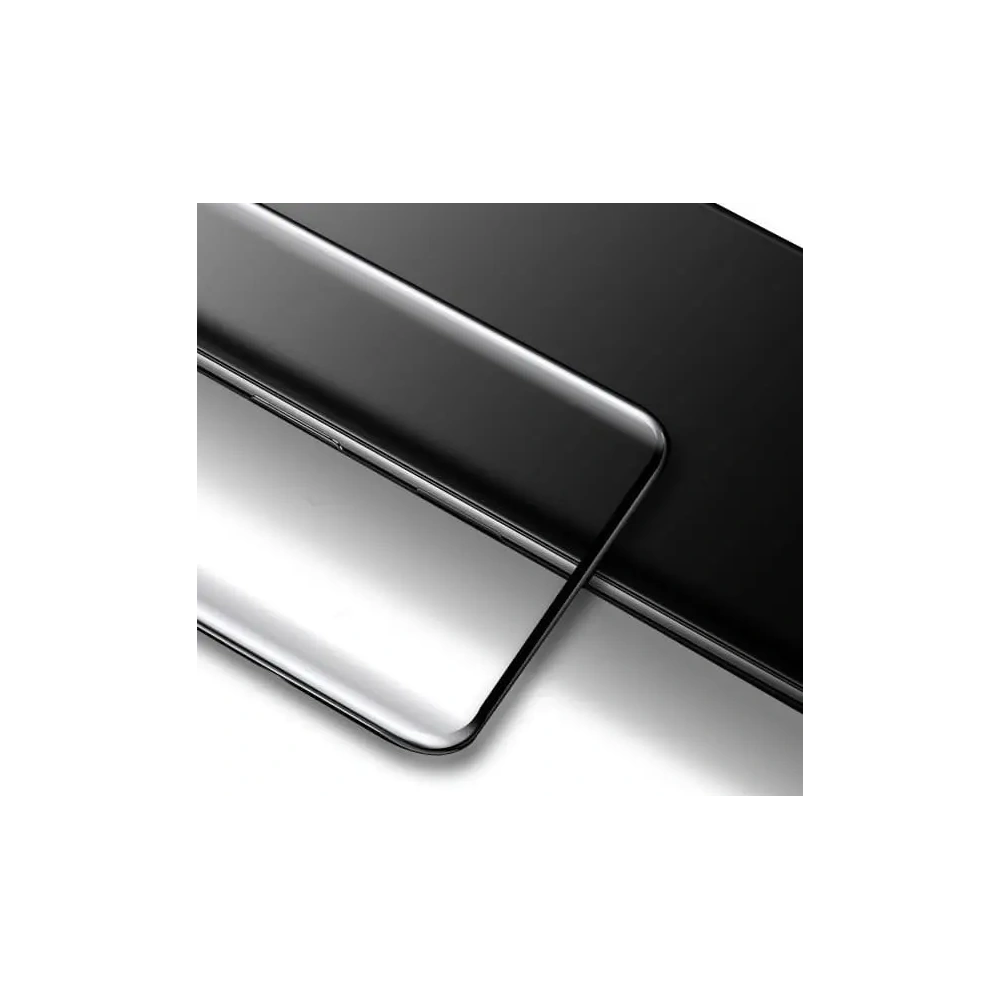 Szkło hartowane Bizon Glass Edge 3D - [2 PACK] + ochrona na obiektyw Xiaomi 12 Pro czarne