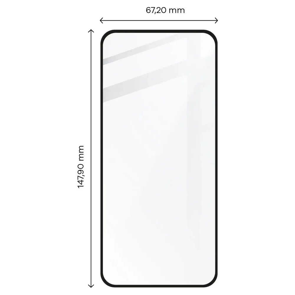 Szkło hartowane Bizon Glass Edge 3D do Xiaomi 12/ 12X