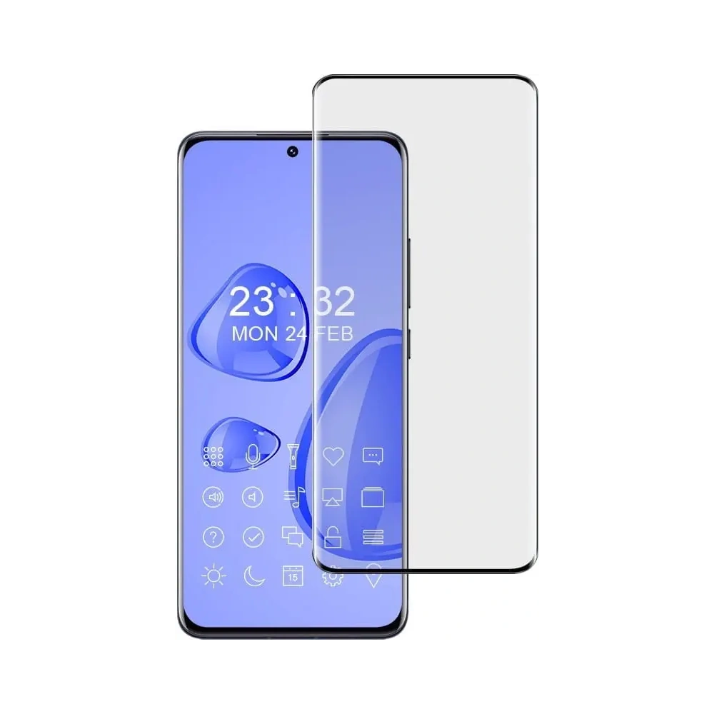 Szkło hartowane Bizon Glass Edge 3D do Xiaomi 12/ 12X
