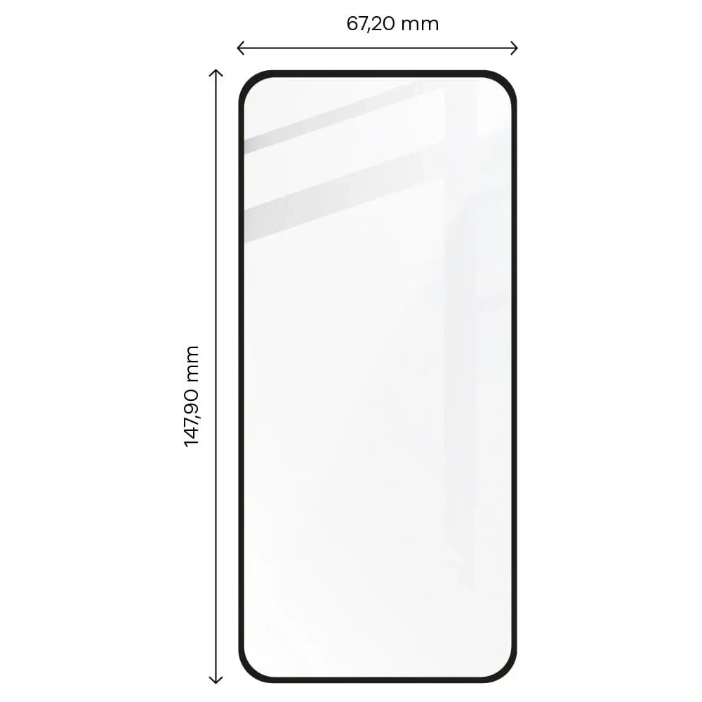 Szkło hartowane Bizon Glass Edge 3D - [2 PACK] + ochrona na obiektyw Xiaomi 12 / 12X czarne