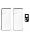 Kup Bizon Glass Edge 3D edzett üveg - [2 CSOMAG] + lencse védelem Xiaomi 12 / 12X fekete - BIZ1926 - {ean13} - Sklep Home Screen