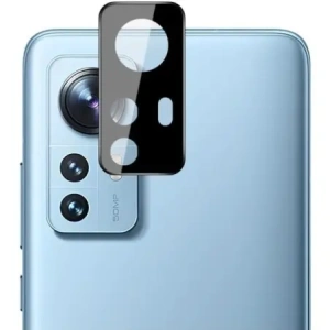 Kup Bizon Edge de sticlă 3D din sticlă temperată - [2 PACHET] + protecție pentru lentile Xiaomi 12 / 12X negru - BIZ1926 - {ean13} - Sklep Home Screen