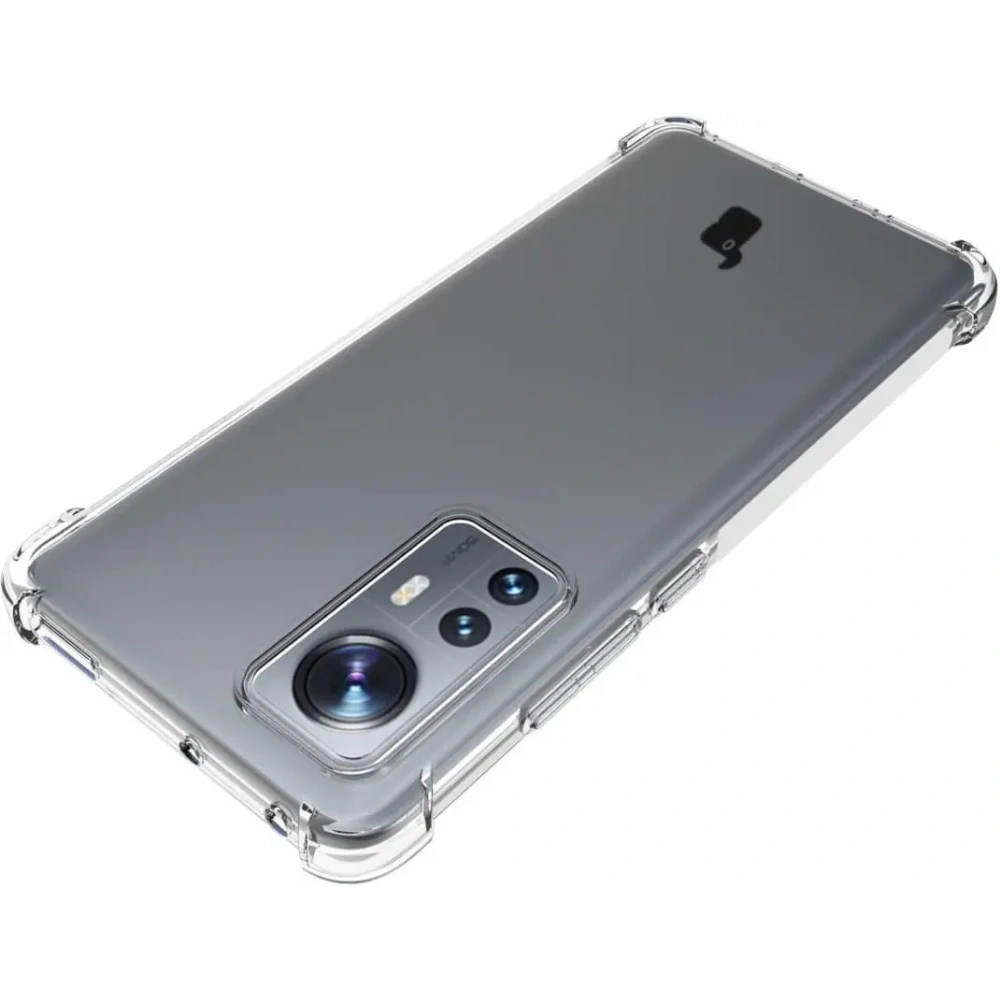 Etui + 2x folia Bizon Case Clear Pack do Xiaomi 12/12x przezroczyste