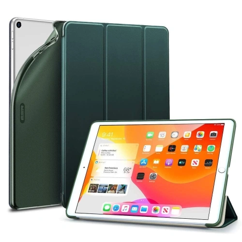Kup Etui ESR Rebound Apple iPad 10.2 2019 Pine Green - ESR126GRN - {ean13} - Sklep Home Screen
