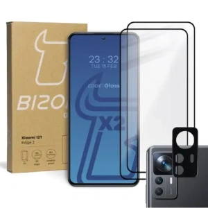 Kup 2x Sklo na obrazovku + sklo na fotoaparát BIZON Edge 2 do Xiaomi 12T - BIZ1934 - {ean13} - Sklep Home Screen