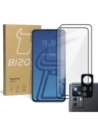 2x Szkło na ekran + szkło na aparat BIZON Edge 2 do Xiaomi 12T