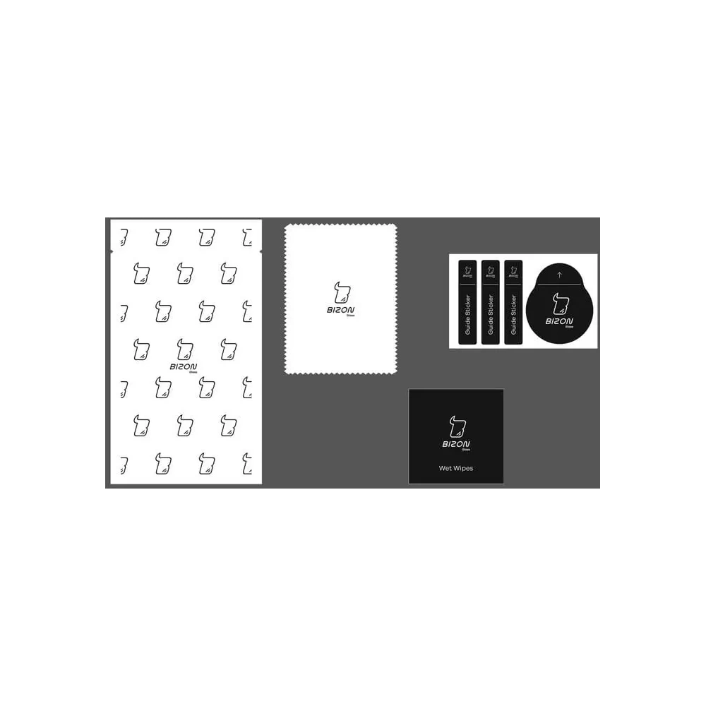 2x Szkło na ekran + szkło na aparat BIZON Edge 2 do Xiaomi 12T