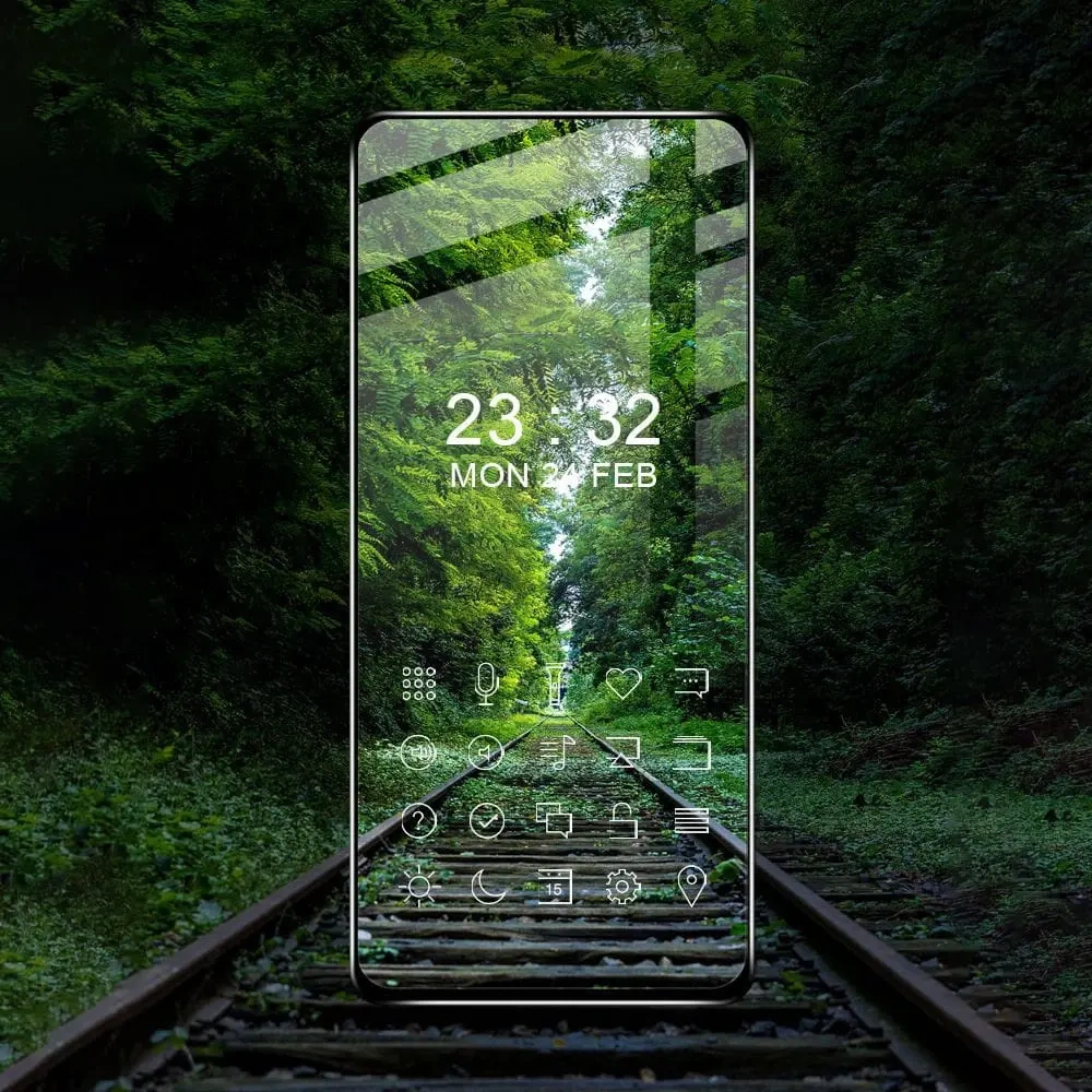 2x Szkło na ekran + szkło na aparat BIZON Edge 2 do Xiaomi 12T