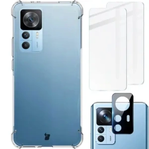 Kup Etui + 2x sklo na obrazovku + objektiv Bizon Case Clear Pack pro Xiaomi 12T průhledné - BIZ1936 - {ean13} - Sklep Home Screen