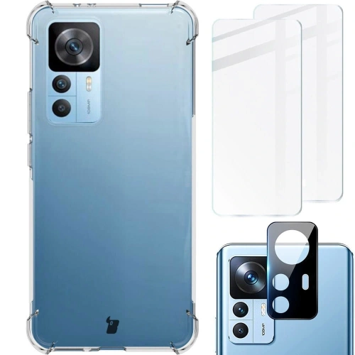 Kup Etui + 2x sklo na obrazovku + objektiv Bizon Case Clear Pack pro Xiaomi 12T průhledné - BIZ1936 - {ean13} - Sklep Home Screen