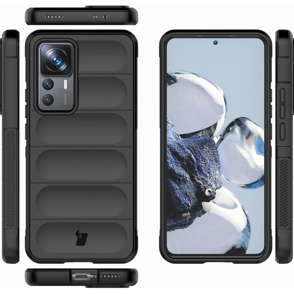 Pancerne etui Bizon Case Tur do Xiaomi 12T Pro czarne