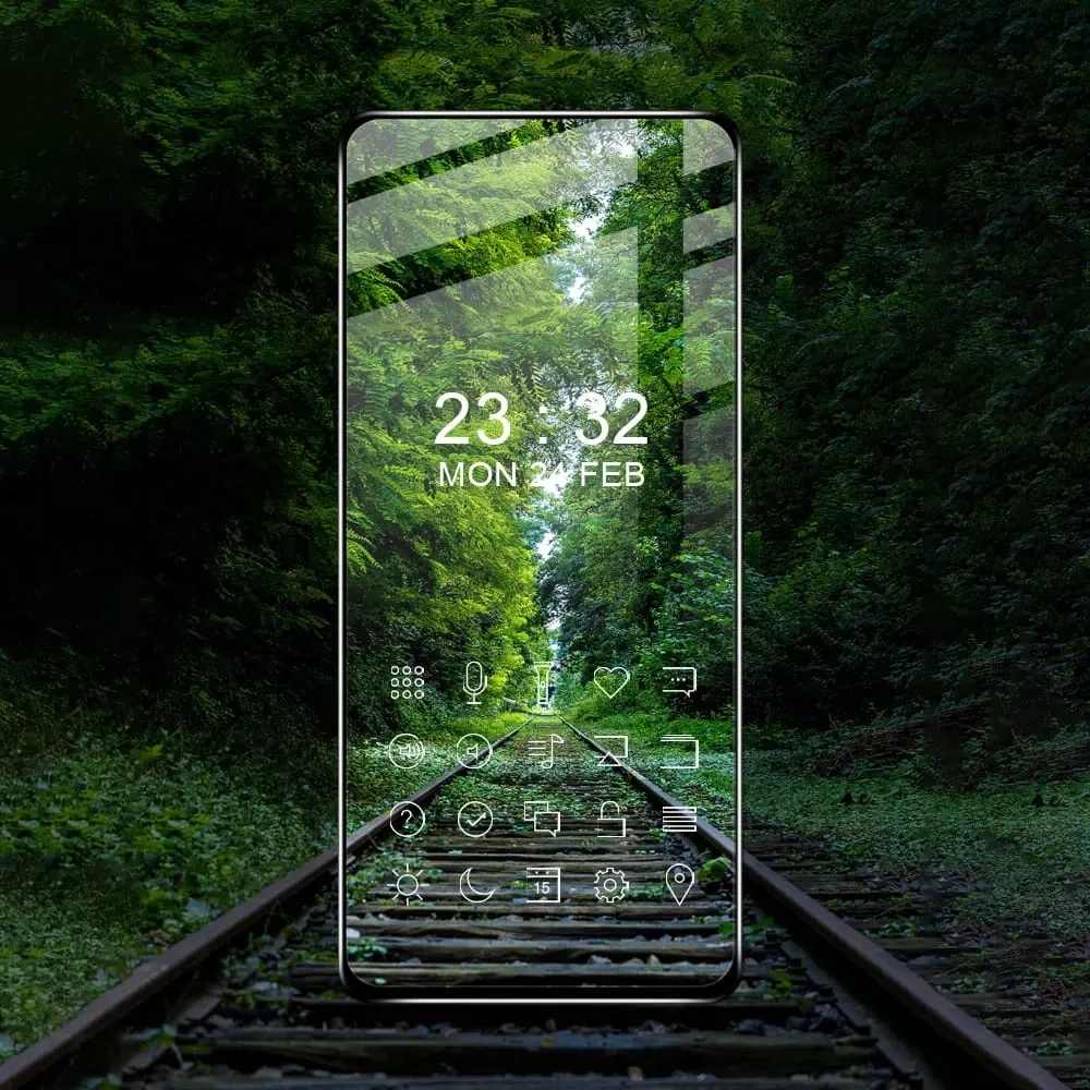 Szkło hartowane Bizon Glass Edge 2 do Xiaomi 12T / 12T Pro czarne