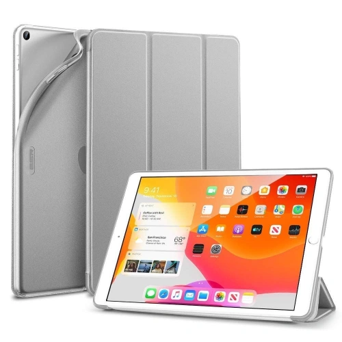 Kup ESR Apple Tasche Rebound iPad 10.2 2019 Silber Grau - ESR130GRY - {ean13} - Sklep Home Screen