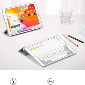 Kup Etui ESR Rebound Apple iPad 10.2 2019 Silver Gray - ESR130GRY - {ean13} - Sklep Home Screen