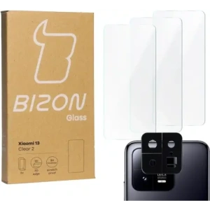 Kup BIZON Clear 2 3x képernyő üveg + kamera üveg Xiaomi 13 - BIZ1948 - {ean13} - Sklep Home Screen