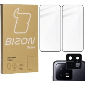 Kup BIZON Edge 2 2x képernyő üveg + kamera üveg Xiaomi 13 - BIZ1950 - {ean13} - Sklep Home Screen