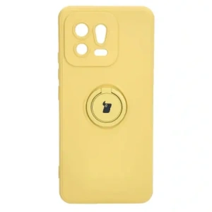 Kup Etui Bizon Case Silicone Ring Sq do Xiaomi 13 żółte - BIZ1954 - {ean13} - Sklep Home Screen