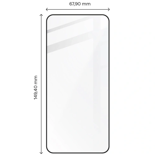 Kup Bizon Glass Edge 2 Xiaomi 13 / Xiaomi 14 schwarz - BIZ1960 - {ean13} - Sklep Home Screen
