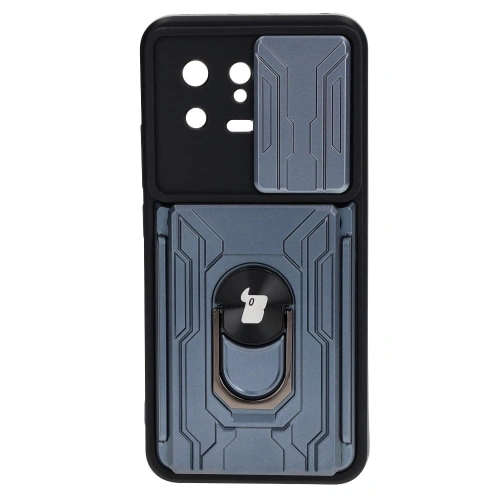 Kup Bizon Case Camshield Kartensteckplatz Ring Xiaomi 13 grau - BIZ1962 - {ean13} - Sklep Home Screen