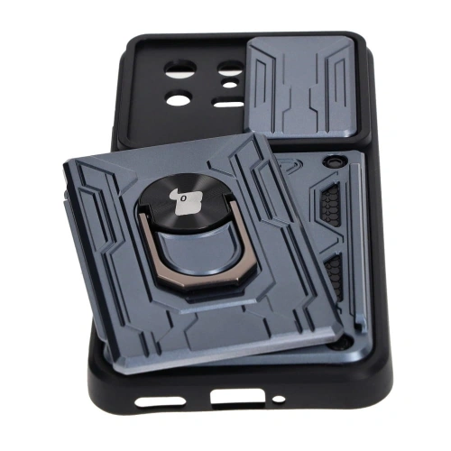 Kup Bizon Case Camshield Card Slot Ring Xiaomi 13 gri - BIZ1962 - {ean13} - Sklep Home Screen