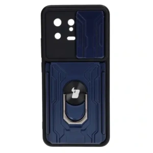 Kup Etui Bizon Case Camshield Card Slot Ring do Xiaomi 13 granatowe - BIZ1964 - {ean13} - Sklep Home Screen