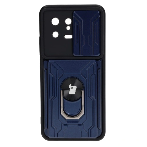 Kup Etui Bizon Case Camshield Card Slot Ring do Xiaomi 13 granatowe - BIZ1964 - {ean13} - Sklep Home Screen
