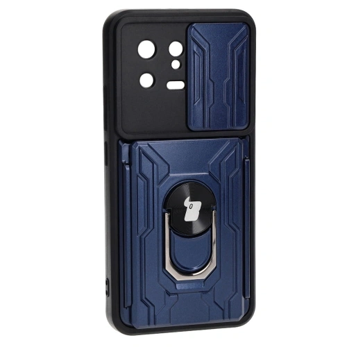 Kup Etui Bizon Case Camshield Card Slot Ring do Xiaomi 13 granatowe - BIZ1964 - {ean13} - Sklep Home Screen