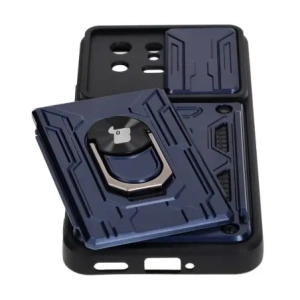 Kup Etui Bizon Case Camshield Card Slot Ring do Xiaomi 13 granatowe - BIZ1964 - {ean13} - Sklep Home Screen