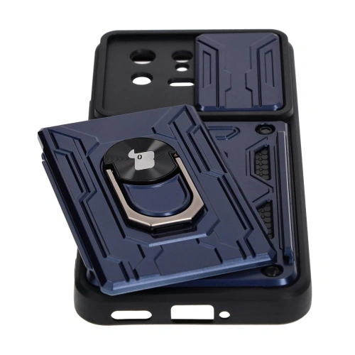 Kup Etui Bizon Case Camshield Card Slot Ring do Xiaomi 13 granatowe - BIZ1964 - {ean13} - Sklep Home Screen