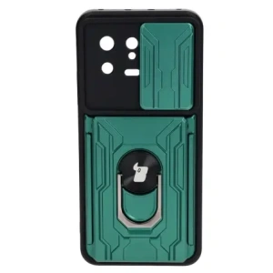 Kup Etui Bizon Case Camshield Card Slot Ring do Xiaomi 13 zielone - BIZ1966 - {ean13} - Sklep Home Screen