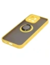 Buy Bizon Case Hybrid Ring Xiaomi 13 smoky with a yellow frame - BIZ1968 - {ean13} - Home Screen Store Europe