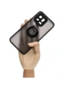 Buy Bizon Case Hybrid Ring Xiaomi 13 smoky with a black frame - BIZ1969 - {ean13} - Home Screen Store Europe