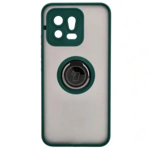Kup Bizon Case Hybrid Ring Xiaomi 13 füstös sötétzöld kerettel - BIZ1970 - {ean13} - Sklep Home Screen