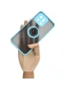 Kup Etui z uchwytem na palec Bizon Case Hybrid Ring do Xiaomi 13 przydymione z jasnoniebieską ramką - BIZ1971 - {ean13} - Sklep Home Screen