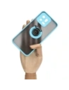 Kup Etui z uchwytem na palec Bizon Case Hybrid Ring do Xiaomi 13 przydymione z jasnoniebieską ramką - BIZ1971 - {ean13} - Sklep Home Screen