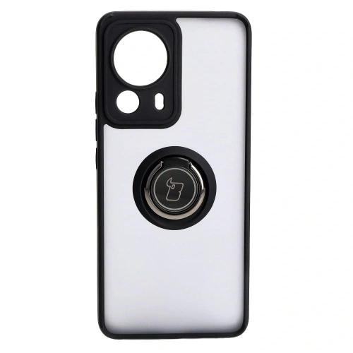 Kup Etui z uchwytem na palec Bizon Case Hybrid Ring do Xiaomi 13 Lite dýmové s černým rámečkem - BIZ1976 - {ean13} - Sklep Home Screen