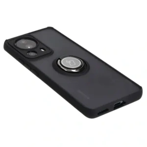 Kup Etui z uchwytem na palec Bizon Case Hybrid Ring do Xiaomi 13 Lite przydymione z czarną ramką - BIZ1976 - {ean13} - Sklep Home Screen