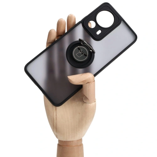Kup Etui z uchwytem na palec Bizon Case Hybrid Ring do Xiaomi 13 Lite dýmové s černým rámečkem - BIZ1976 - {ean13} - Sklep Home Screen