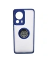 Kup Etui s úchopem na prst Bizon Case Hybrid Ring pro Xiaomi 13 Lite kouřové s modrým rámečkem - BIZ1977 - {ean13} - Sklep Home Screen