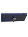 Buy Bizon Case Hybrid Ring Xiaomi 13 Lite smoky with a navy blue frame - BIZ1977 - {ean13} - Home Screen Store Europe