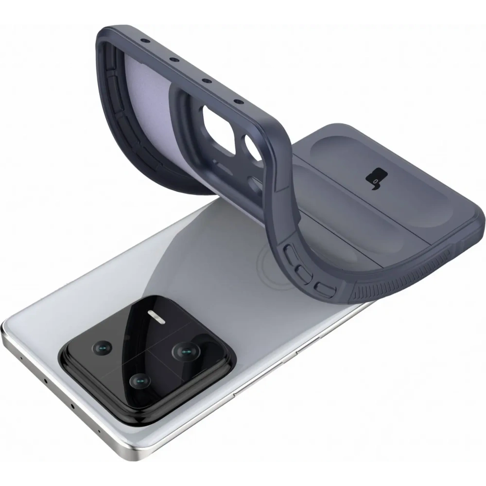 Pancerne etui Bizon Case Tur do Xiaomi 13 Pro granatowe