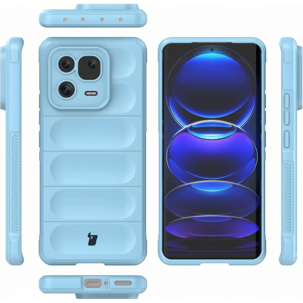 Pancerne etui Bizon Case Tur do Xiaomi 13 Pro jasnoniebieskie