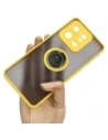 Kup Etui z uchwytem na palec Bizon Case Hybrid Ring do Xiaomi 13 Pro przydymione z żółtą ramką - BIZ1982 - {ean13} - Sklep Home Screen