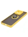 Kup Etui z uchwytem na palec Bizon Case Hybrid Ring do Xiaomi 13 Pro przydymione z żółtą ramką - BIZ1982 - {ean13} - Sklep Home Screen