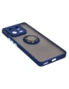 Kup Bizon Case Hybrid Ring Xiaomi 13 Pro fumuriu cu un cadru albastru închis - BIZ1983 - {ean13} - Sklep Home Screen