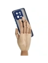 Buy Bizon Case Hybrid Ring Xiaomi 13 Pro smoky with a navy blue frame - BIZ1983 - {ean13} - Home Screen Store Europe