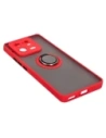 Buy Bizon Case Hybrid Ring Xiaomi 13 Pro smoky with a red frame - BIZ1984 - {ean13} - Home Screen Store Europe